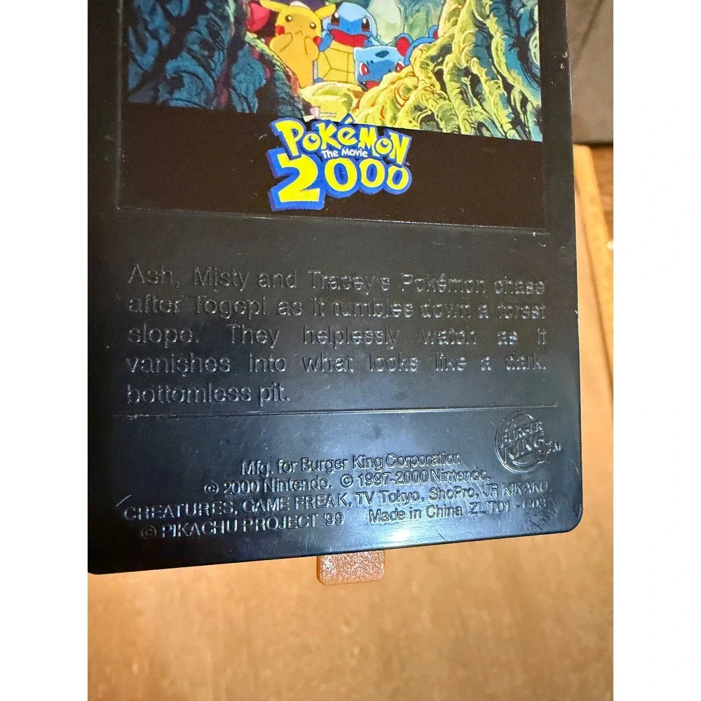2000 Burger King Pokemon the Movie 2000 Marowak Figure with Moving Arm Vintage